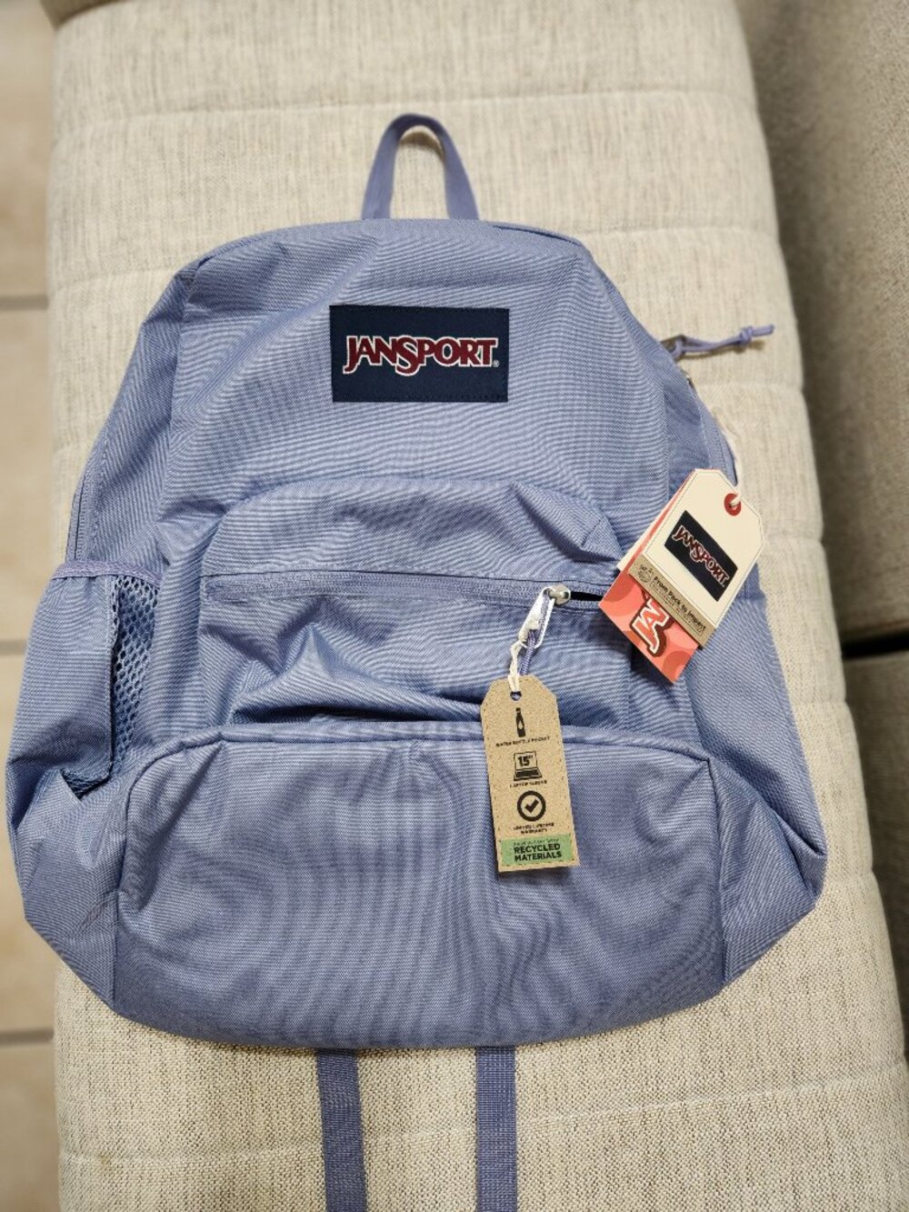 JanSport Backpack Lavender Purple New With Tags NWT
